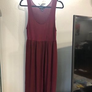 Maxi Dress with Sheer Overlay!